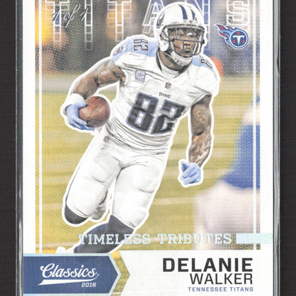 2016 Panini Classics Timeless Tributes Delanie Walker #95 1/1