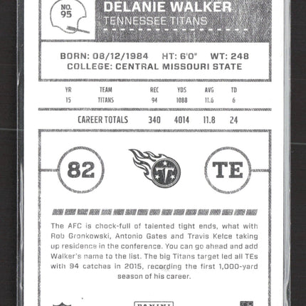 2016 Panini Classics Timeless Tributes Delanie Walker #95 1/1