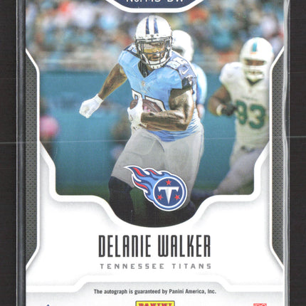 2017 Panini Certified Mirror Signatures Delanie Walker #MS-DW 11/25 Auto