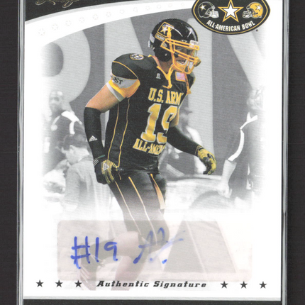 2011 Leaf U.S. Army All-American Bowl Aaron Lynch #BA-AL1 Auto