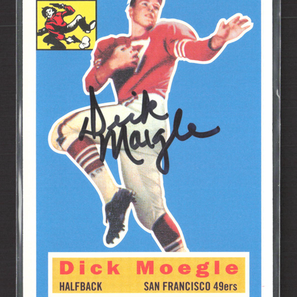 1994 Topps Football Archives The Ultimate 1956 Series Dick Moegle #14 Auto