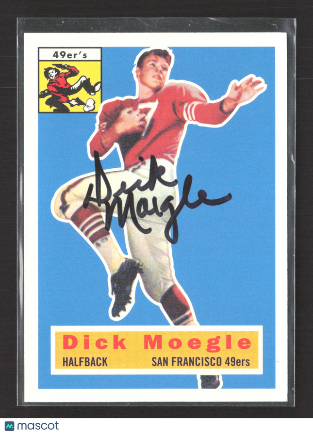 1994 Topps Football Archives The Ultimate 1956 Series Dick Moegle #14 Auto