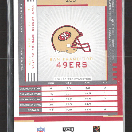 2005 Playoff Contenders Rookie Ticket Billy Bajema #200 Auto