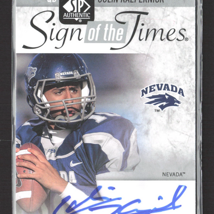 2011 Upper Deck SP Authentic Sign of the Times Colin Kaepernick #ST-CK Auto