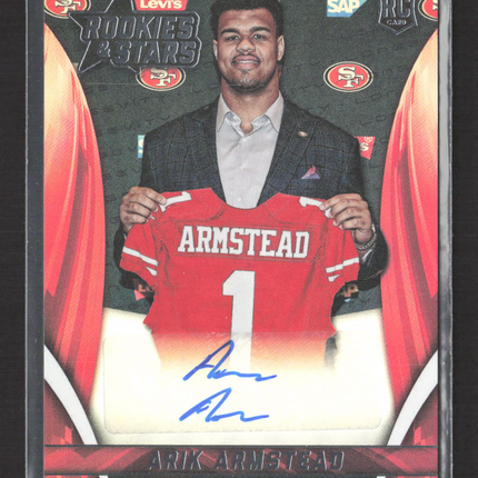 2015 Panini Rookies & Stars Arik Armstead #RS-AR RC Auto