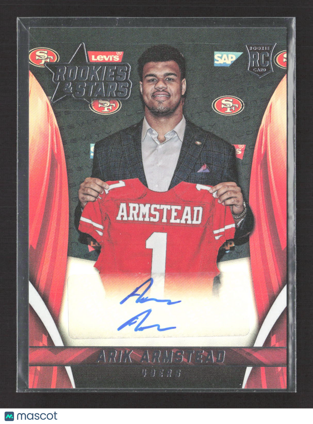 2015 Panini Rookies & Stars Arik Armstead #RS-AR RC Auto
