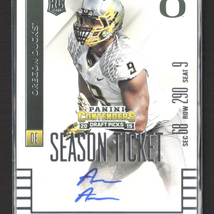 2015 Panini Contenders Draft Picks Arik Armstead #154 Auto