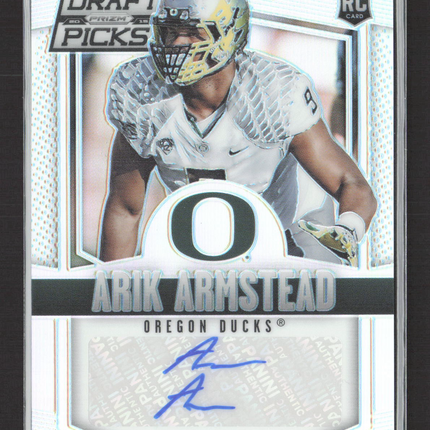 2015 Panini Prizm Collegiate Draft Picks Arik Armstead #154 RC Auto