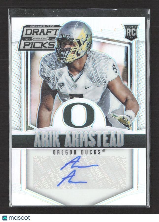 2015 Panini Prizm Collegiate Draft Picks Arik Armstead #154 RC Auto