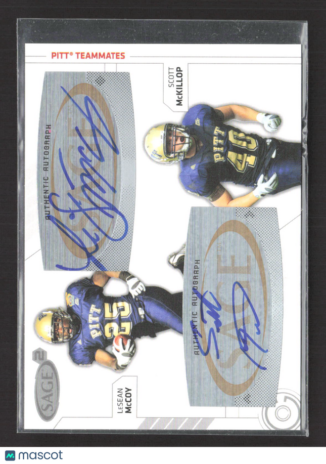 2009 SAGE Hit LeSean McCoy Scott McKillop #SA-11 Auto