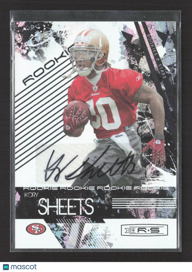 2009 Donruss Rookies & Stars Kory Sheets #170 248/250 Auto