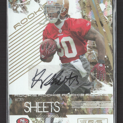 2009 Panini Donruss Rookies & Stars Longevity Kory Sheets #170 035/250 Auto