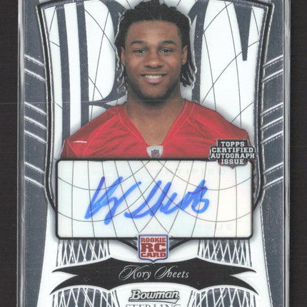 2009 Bowman Sterling Kory Sheets #111 RC Auto