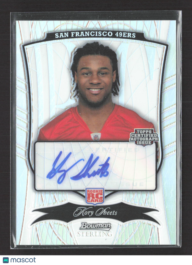 2009 Bowman Sterling Kory Sheets #111 Refractor RC Auto /75