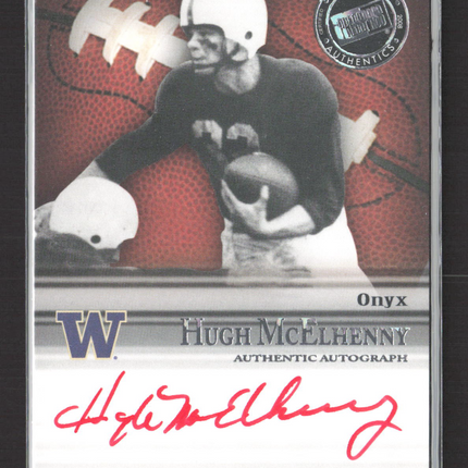 2008 Press Pass Legends Onyx Hugh McElhenny #SS-HM 08/25 Auto