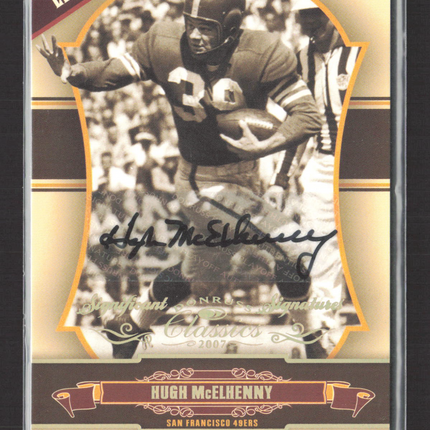 2007 Donruss Classics Significant Signatures Hugh McElhenny #123 Auto /100