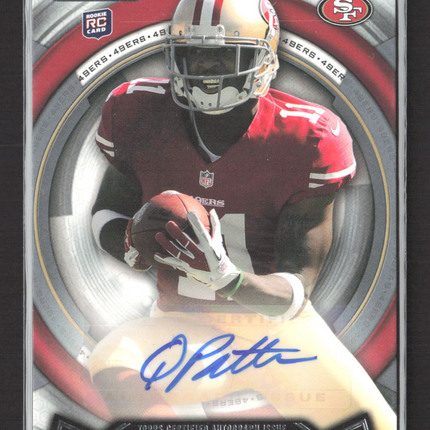 2013 Topps Strata Quinton Patton #32 RC Auto