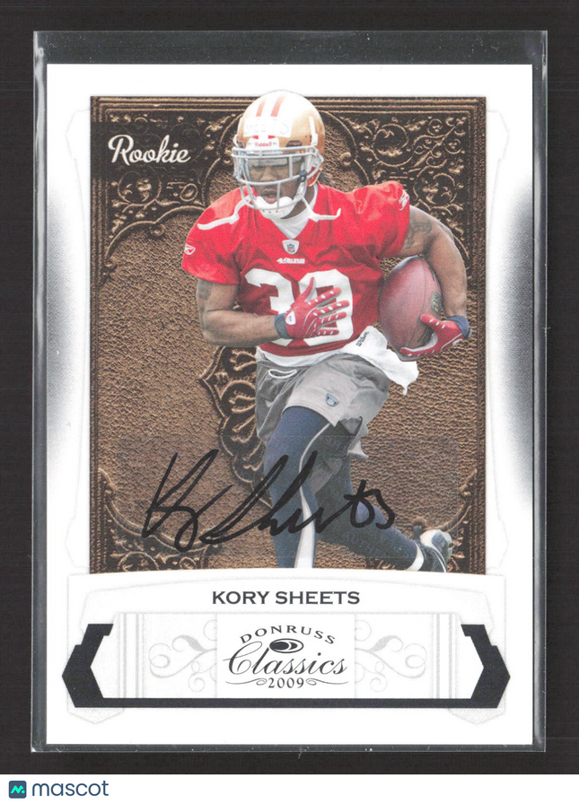 2009 Donruss Classics Kory Sheets #213 Auto