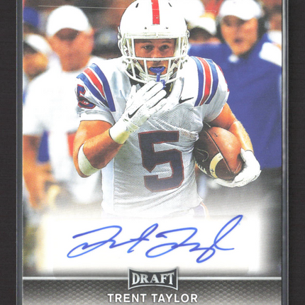 2017 Leaf Draft Trent Taylor #A-TT2 Auto