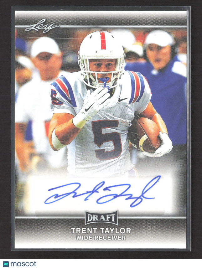 2017 Leaf Draft Trent Taylor #A-TT2 Auto