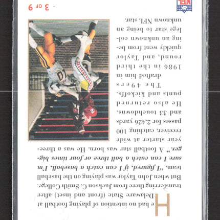 1992 Pro Line Profiles John Taylor #3 of 9 Auto