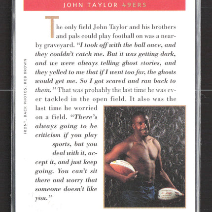 1992 Pro Line Profiles John Taylor #9 of 9 Auto
