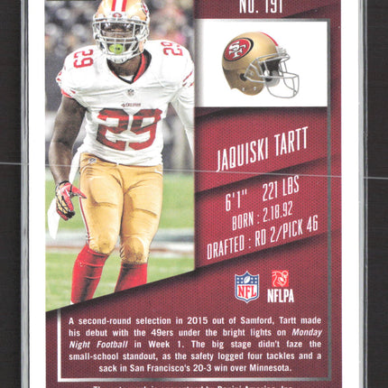 2015 Panini Contenders Football Jaquiski Tartt #191 Rookie Ticket RC Auto