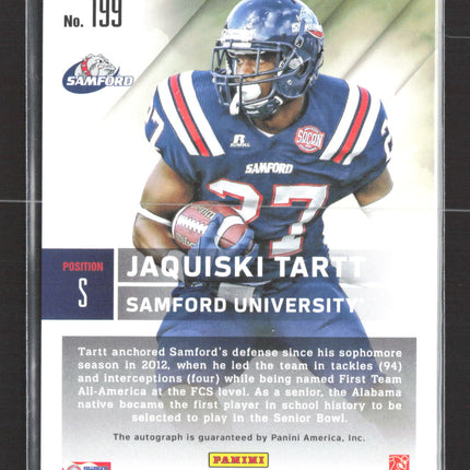 2015 Panini Contenders Draft Picks Jaquiski Tartt #199 Auto