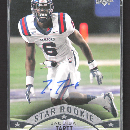 2015 Upper Deck Football Star Rookie Jaquiski Tartt #84 Auto /49