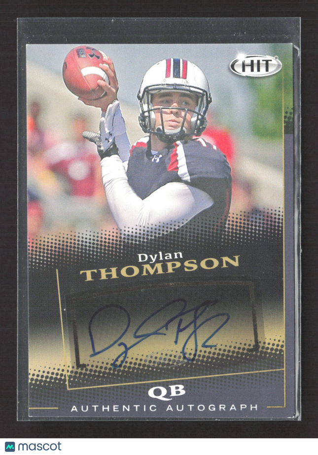 2015 SAGE HIT Dylan Thompson #A17 Auto