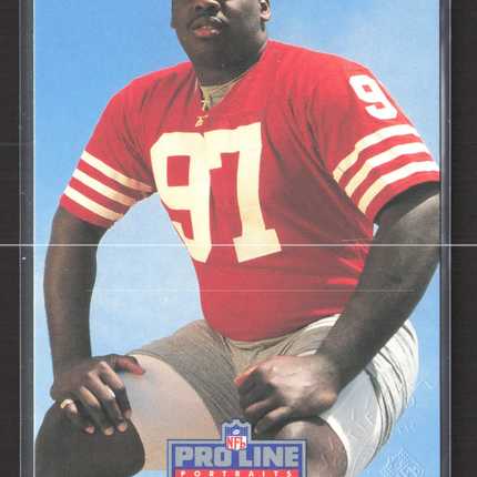 1991 Pro Line Portraits Ted Washington #498 Auto