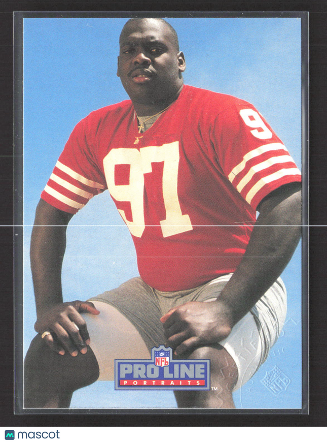 1991 Pro Line Portraits Ted Washington #498 Auto