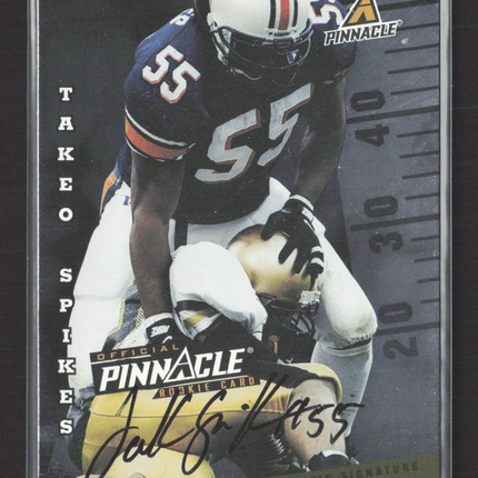1998 Pinnacle Takeo Spikes #1 Auto