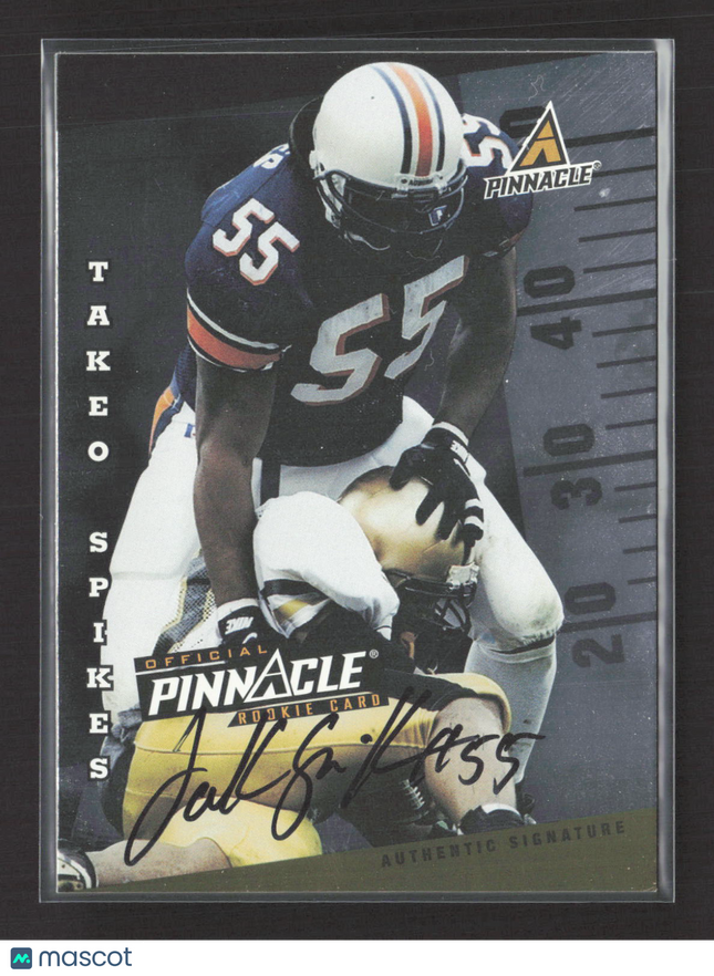 1998 Pinnacle Takeo Spikes #1 Auto