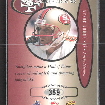 1999 Donruss Preferred Signatures Steve Young #369 Auto