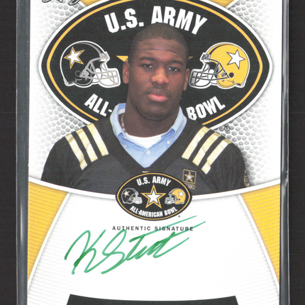 2014 Leaf U.S. Army All-American Bowl Kentavius Street #TA-KS1 14/25 Auto