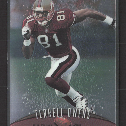1997 Topps Finest Terrell Owens #164 Proof