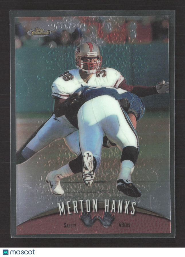 1997 Topps Finest Merton Hanks #117 Proof