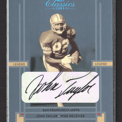 2005 Donruss Classics Significant Signatures John Taylor #146 Auto /25