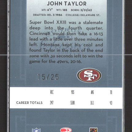 2005 Donruss Classics Significant Signatures John Taylor #146 Auto /25