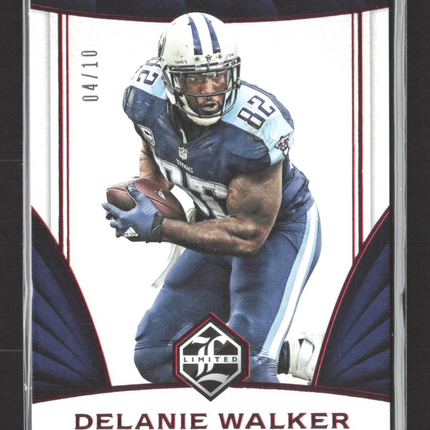 2017 Panini Limited Delanie Walker #81 04/10