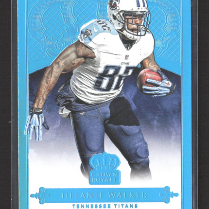 2015 Panini Crown Royale Delanie Walker #12 Light Blue /5
