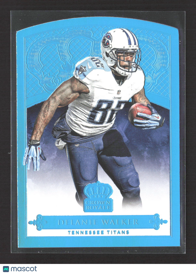 2015 Panini Crown Royale Delanie Walker #12 Light Blue /5