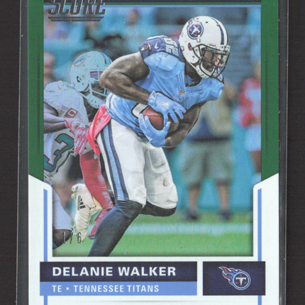 2017 Panini Score End Zone Delanie Walker #326 Green /6