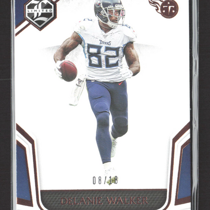 2020 Panini Limited Delanie Walker #39 08/18