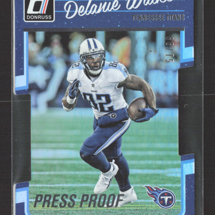 2016 Donruss Delanie Walker #286 Press Proof Blue 66/75