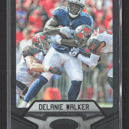 2016 Panini Certified Delanie Walker #63 Black 1/1