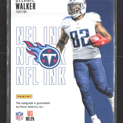 2017 Panini Contenders Football NFL Ink Delanie Walker #NI-DW Auto