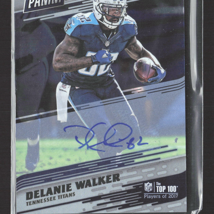 2017 Panini Panini Day Football Delanie Walker #75 Auto