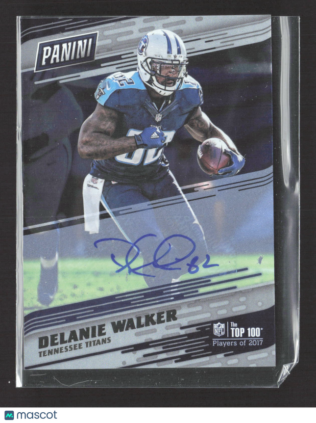 2017 Panini Panini Day Football Delanie Walker #75 Auto